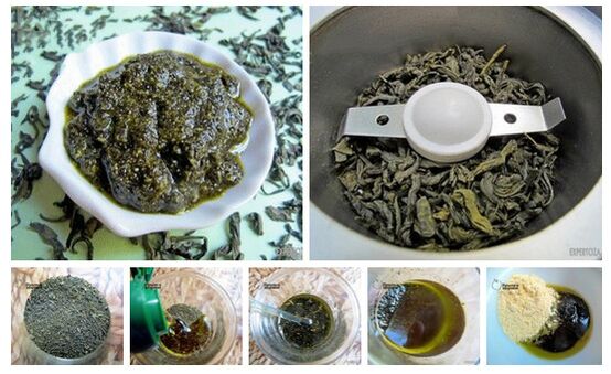 mascarilla de te verde